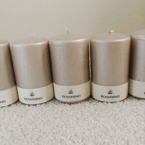 Bowing decorative candle - bundle 5pcs